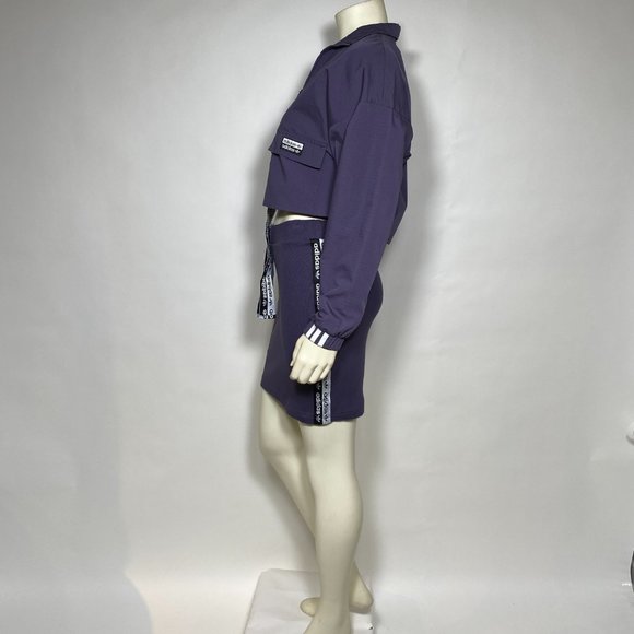 ADIDAS Purple RYV Patch Pocket JACKET ONLY - Picture 6 of 10